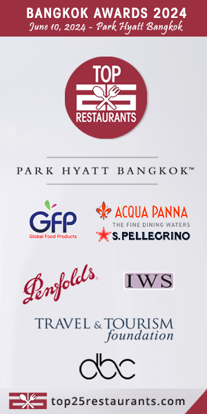 Bangkok Best Restaurants at TOP25 Restaurants Bangkok Awards Ceremony 2024