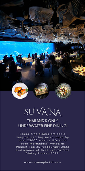 Su Va Na, Underwater dining experience Phuket, Thailand